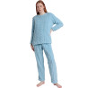 Pyjama pantalon top manches longues Chains
