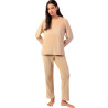 Pyjama pantalon top manches longues ADM Home