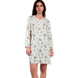 Chemise de nuit manches longues Winter Wood