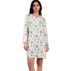 Chemise de nuit manches longues Winter Wood