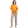 Pyjama pantalon top polo manches longues LouLou Returns