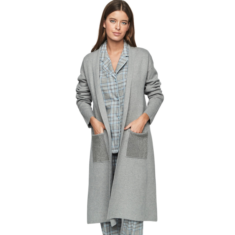 Veste mi-longue poches brillantes PC1 STYLE ADD
