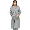 Veste mi-longue poches brillantes PC1 STYLE ADD