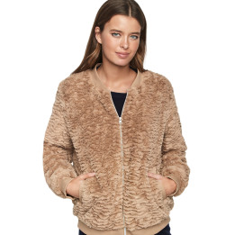 Veste courte zippée peluche PC1 STYLE ADD