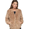 Veste courte zippée peluche PC1 STYLE ADD