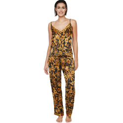 Pyjama pantalon caraco débardeur P117 ACANTHUS