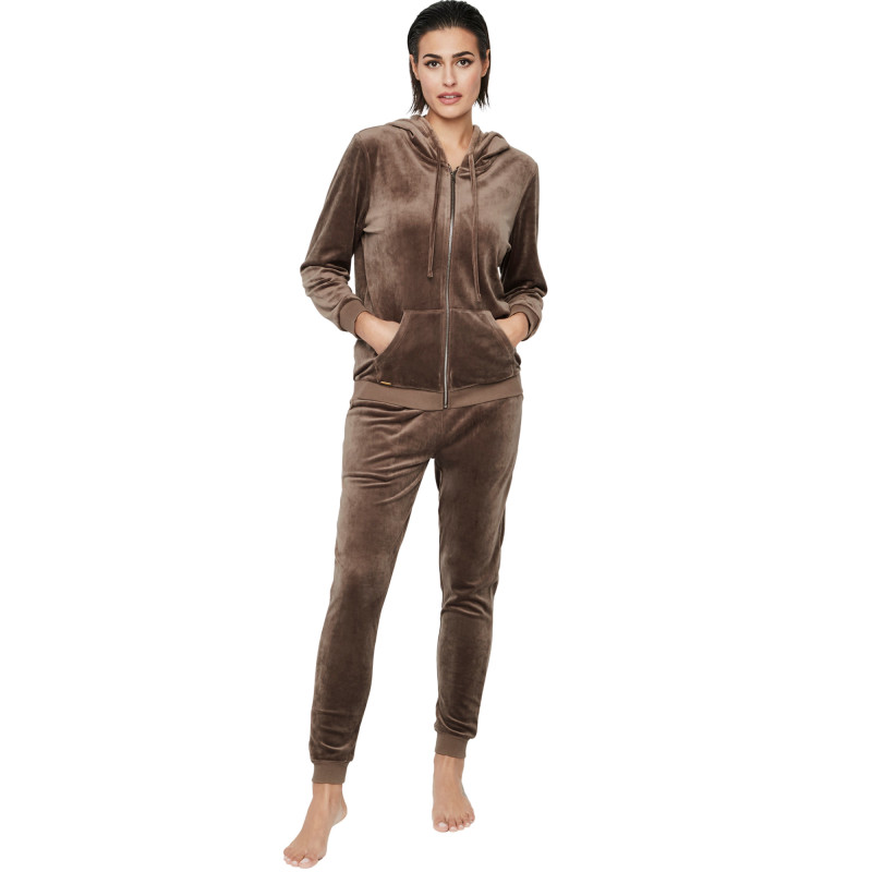 Tenue détente pyjama pantalon veste zippée à capuche P115 SPORT