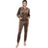 Tenue détente pyjama pantalon veste zippée à capuche P115 SPORT