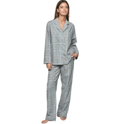 Pyjama pantalon chemise manches longues P114 HERITAGE