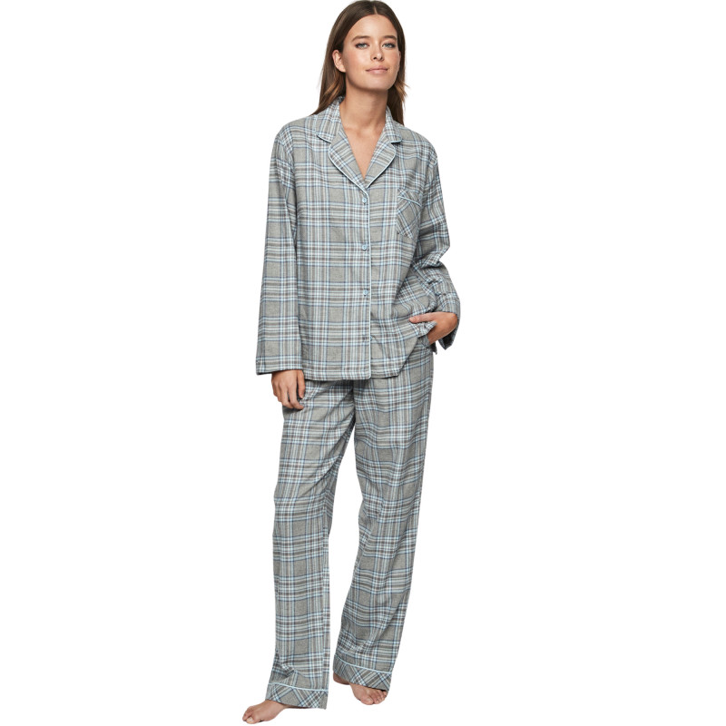Pyjama pantalon chemise manches longues P114 HERITAGE