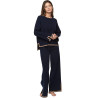 Tenue détente pyjama pantalon top P113 WINTER WONDERLAND