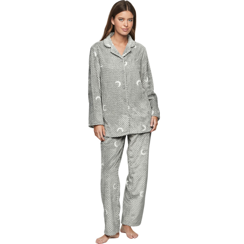 Pyjama pantalon chemise manches longues P112 ETOILE DE SOIR