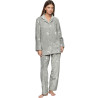 Pyjama pantalon chemise manches longues P112 ETOILE DE SOIR