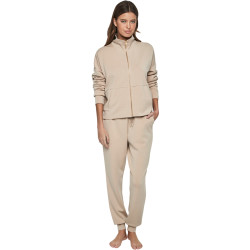 Tenue détente pyjama pantalon veste zippée P104 COZY CHIC