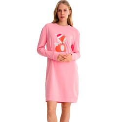 Chemise de nuit M.longues FOXY