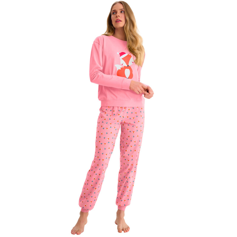 Pyjama pantalon jogger top M.longues FOXY
