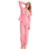 Pyjama pantalon droit top M.longues FOXY