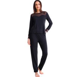 Pyjama pantalon top manches longues ROXANNE