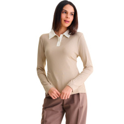 Top polo manches longues REMI
