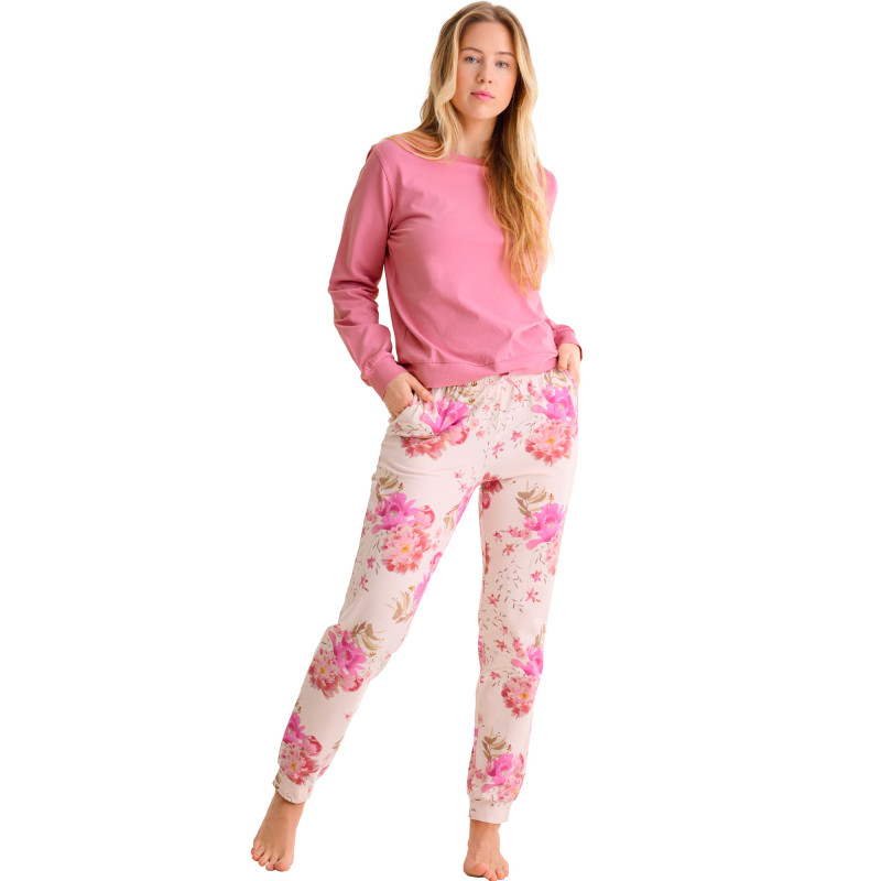 Pyjama pantalon top manches longues ROBIN