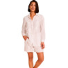 Ensemble de plage brodé short chemise COMPLEMENTOS