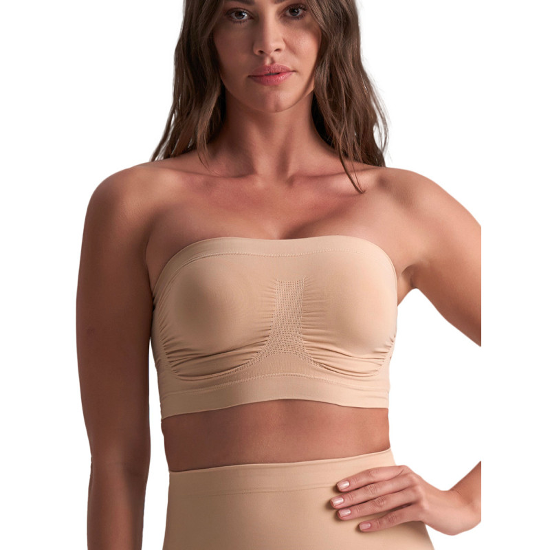 Bustier brassière tubulaire sans coutures Soft Touch