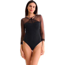 Body brésilien sans armatures manches trois-quarts ADVENTURE