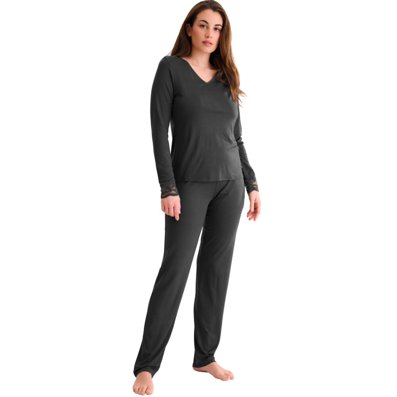 Pyjama pantalon top manches longues RUTH