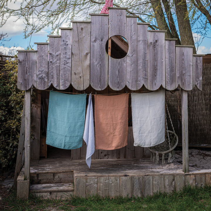 Vaatdoek hennep Ciara Sauge 50 X 70