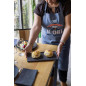 Tablier de cuisine Le chef recyclé Noir 72 x 90
