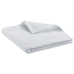 Gerecycleerde gastendoek Abby Blanc 30 X 50