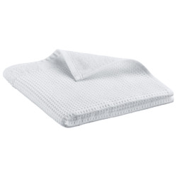 Toalla de baño reciclada Abby Blanc 50 X 100