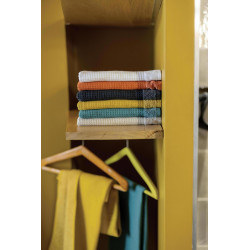 Toalla de baño reciclada Abby Blanc 50 X 100