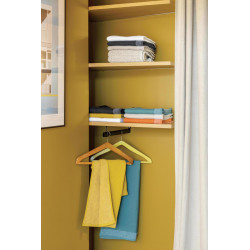Toalla de baño reciclada Abby Blanc 50 X 100