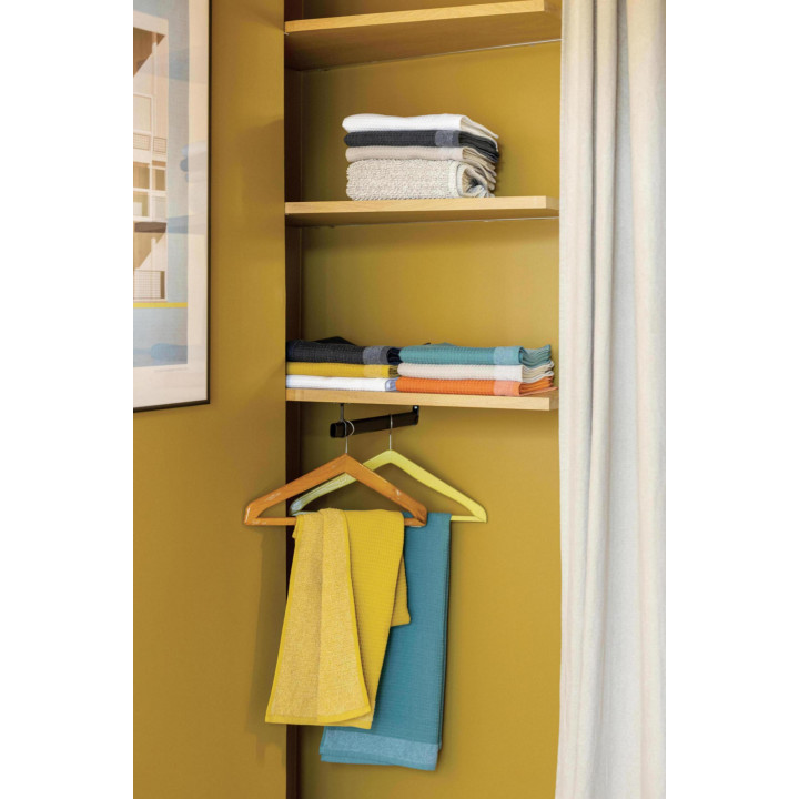 Toalha de banho reciclada Abby Blanc 50 X 100