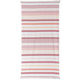 Recyceltes Hammam-Tuch Samoa Brique 100 X 200