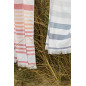 Gerecycleerde hammamdoek Samoa Brique 100 X 200