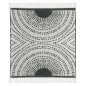 Recycelte Decke Taina Carbone 127 X 160