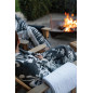 Manta reciclada Taina Carbone 127 X 160