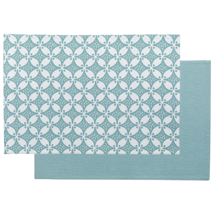 Set de mesa recubierto reciclado Fatou Alizée 33 X 48