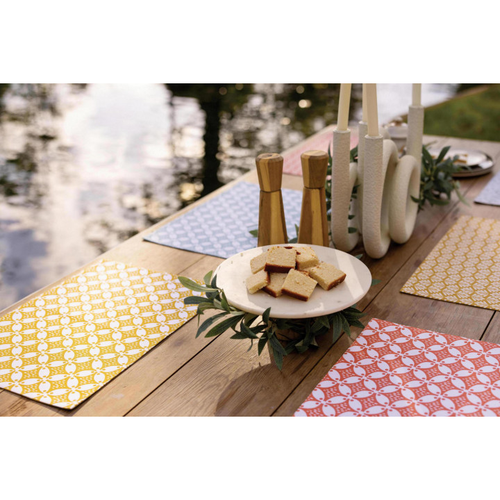 Set de mesa recubierto reciclado Fatou Alizée 33 X 48