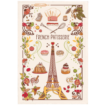 Torchon La pâtissiere Ecru 48 x 72