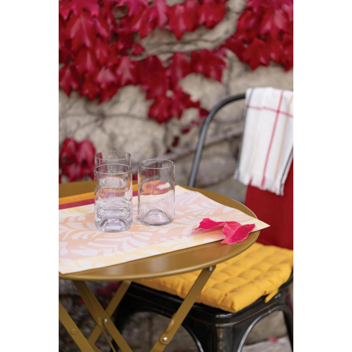 Conjunto de mesa Hoja Ambre 33 X 45