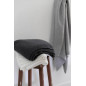 Recycelte Strickdecke Danilo Carbone 130 X 160