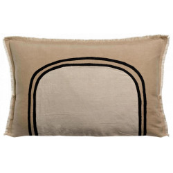 Cuscino bicolore Laly Bicolore Galet 40 X 65