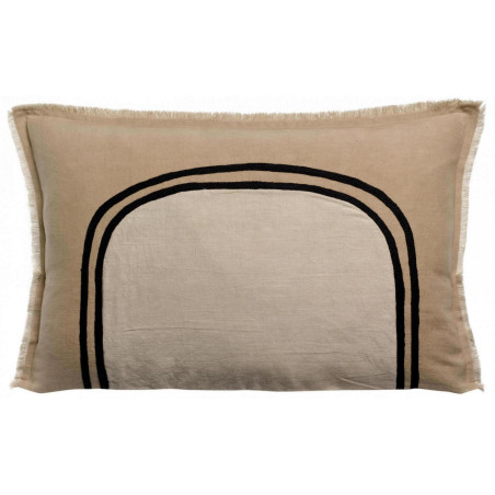 Almofada bicolor Laly Bicolore Galet 40 X 65
