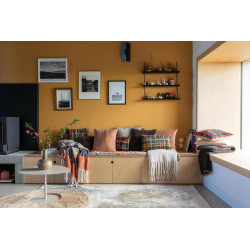 Almofada bordada Soline Ambre 30 X 50