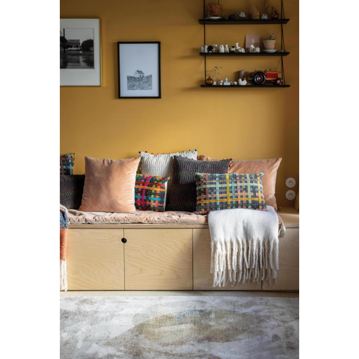 Almofada bordada Soline Ambre 30 X 50