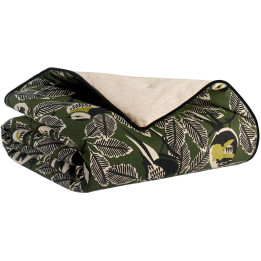 Zazu Chambray Plaid Olive 135 X 200