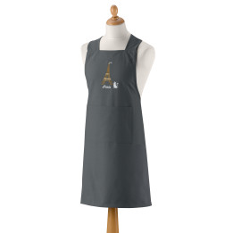 Delantal de cocina japonés reciclado Tour Eiffel Ombre 125 X 85